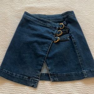 ASOS denim skirt